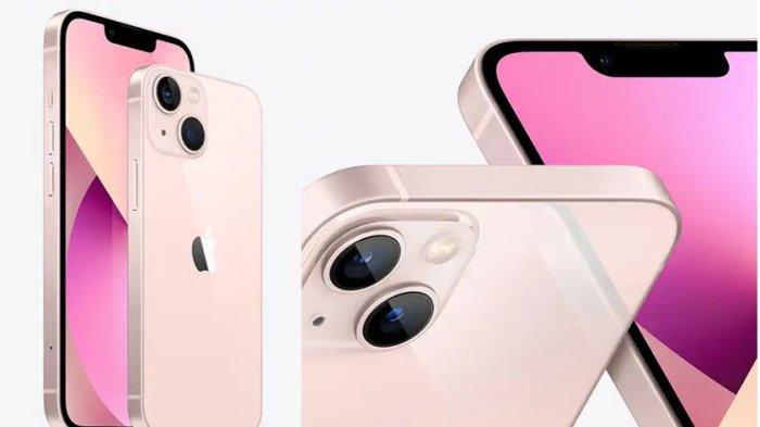 HARGA iPHONE TERBARU- Ilustrasi iPhone 13 dengan warna pink di Indonesia dilansir dari iBox, Jumat (23/5/2025). Berikut