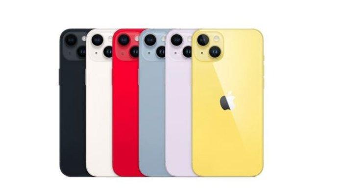 Ilustrasi iPhone 14 di iBox.