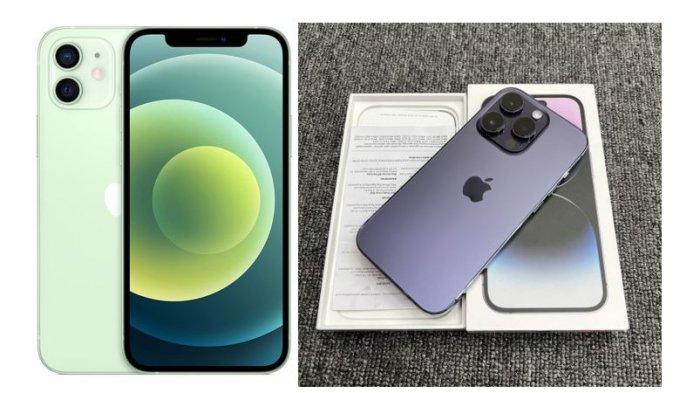 Ilustrasi iPhone 14 seri second.