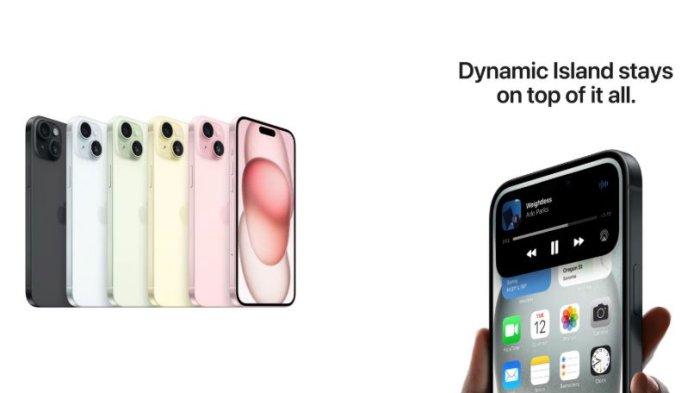 HARGA iPHONE TERBARU- Ilustrasi iPhone 15 Plus dengan berbagai varian warnanya dilansir dari Digimap Indonesia, Rabu (21/5/2025). Berikut