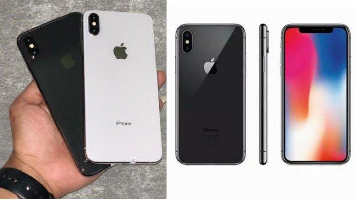Ilustrasi iPhone X second