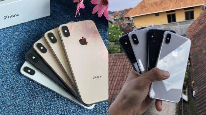 Ilustrasi iPhone XS second di Tokopedia