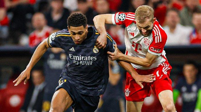 Jadwal laga Real Madrid vs Bayern Munchen di leg kedua semifinal Liga Champions 2023-2024, Kamis (9/5/2024) pukul 02.00 WIB.