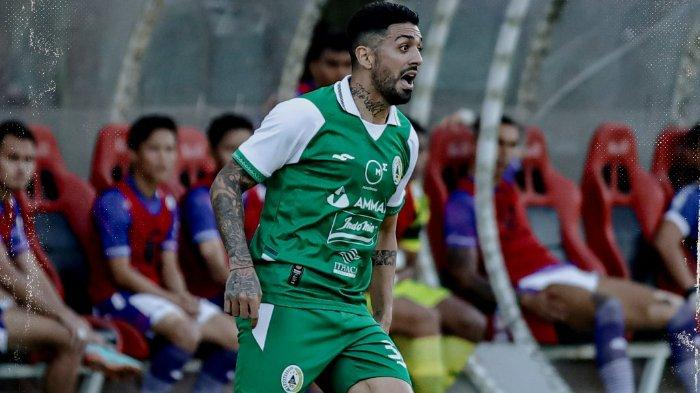 Pemain PSS Sleman, Jonathan Bustos, siap menghadapi Bali United pada laga perdana mereka di BRI Liga 1 2023-2024 melawan Bali United.