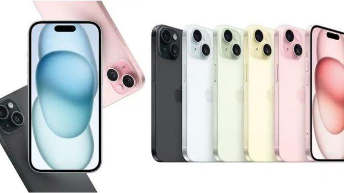 HARGA iPHONE TERBARU- Kolase iPhone 15 dengan variasi warna pastel dari iBox, Senin (24/2/2025). Berikut daftar harga HP iPhone 11 hingga iPhone 15 Pro Max.