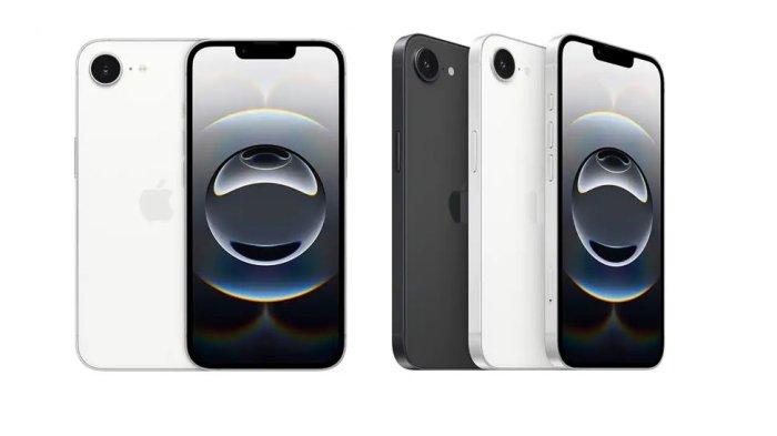 iPHONE 16E RILIS- Kolase iPhone 16e dengan dibekali 3 varian warna di Indonesia dari iBox, Kamis (10/4/2025). berikut harga HP iPhone 16e yang rilis di Indonesia mulai 11 April 2025.