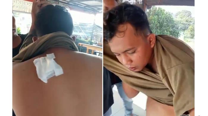 KOLASE DRIVER ONLINE - Kolase driver online jadi korban penikaman Candrod Wilbret Pirdaus Sianipar di Punggur, Sabtu (19/7/2025)