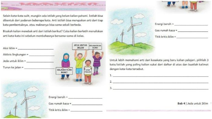 Kunci Jawaban Bahasa Indonesia Kelas 6 SD/MI Halaman 99