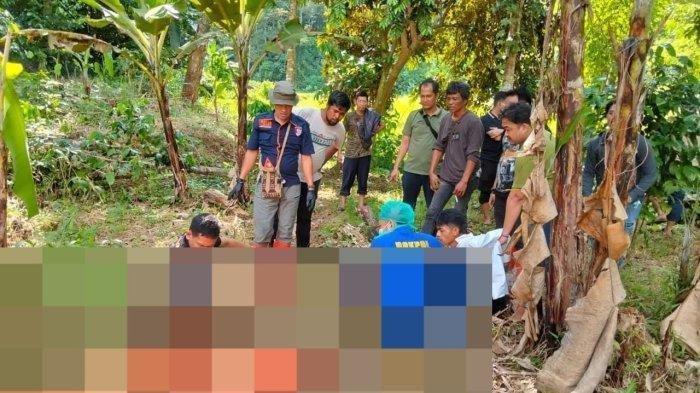 POLISI SAAT MENEMUKAN POTONGAN TUBUH KORBAN - Kasat Reskrim Polresta Serang Kota, Salahuddin mengatakan, motif pelaku tega melakukan pembunuhan dengan mutilasi didasari karena sang pacar hamil dan meminta pertanggungjawaban.