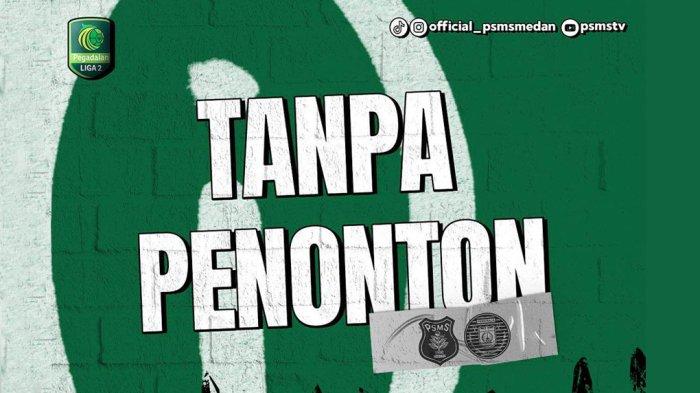 PSMS Medan vs Persiraja Banda Aceh, digelar tanpa penonton, Sabtu (6/1/2024) pukul 15.00 WIB
