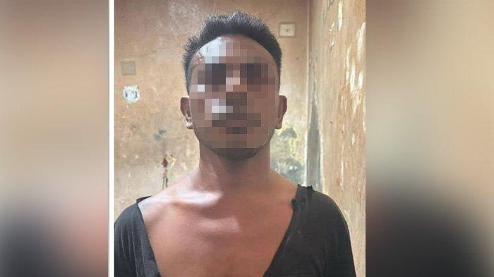 Pelaku penikaman anggota polisi dan warga sipil di tempat karaoke di Rohil. Pelaku merupakan orang keamanan setempat, pria berinisial MK (39).