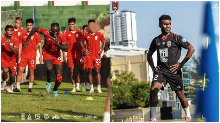 Penggawa Malut United latihan jelang Liga 1 2024-2025