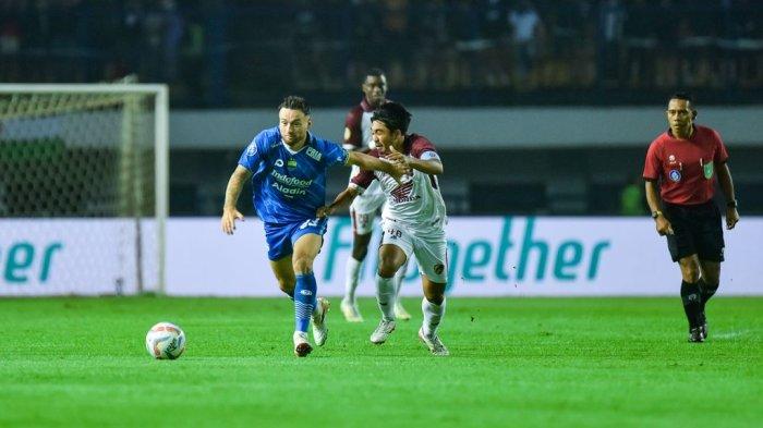 Persib Bandung ditahan imbang PSM Makassar 0-0 di Stadion Gelora Bandung Lautan Api pada laga pekan 21 BRI Liga 1 2023-2024, Senin (4/12/2023).