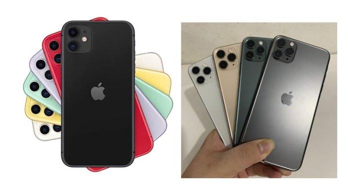 Potret iPhone 11 second.