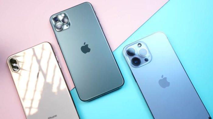 Potret iPhone 13 Pro Max baru.