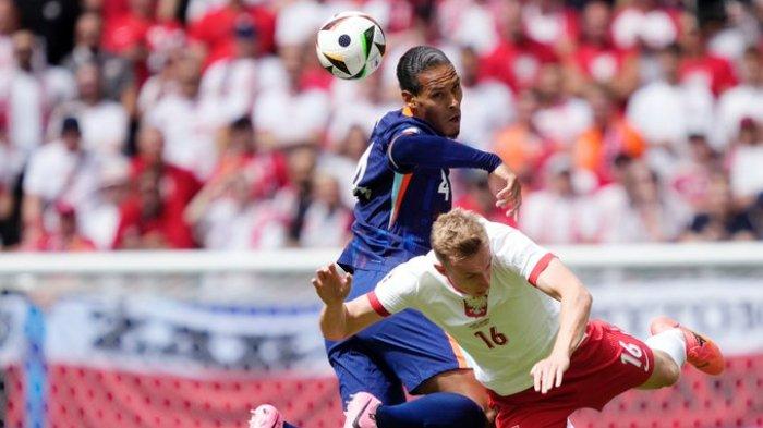 Prediksi skor Belanda vs Prancis di laga lanjutan babak fase grup Euro 2024, simak informasi tentang prakiraan susunan pemain dan head to head.