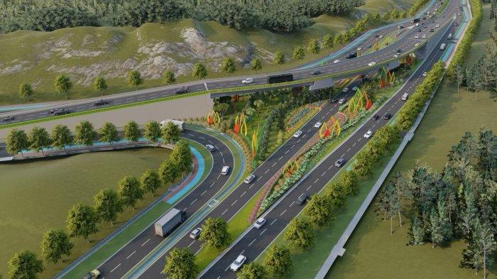 FLYOVER SEI LADI BATAM - Perspektif flyover Sei Ladi Batam, Provinsi Kepri, Selasa (9/1/2024). BP Batam bakal berkoordinasi dengan kepolisian dan sejumlah OPD untuk rekayasa arus lalu lintas.