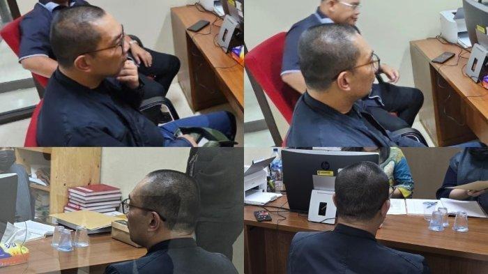PANGLING - Ridwan Kamil bersama kuasa hukumnya, Muslim Jaya Butarbutar saat membuat laporan ke Bareskrim Polri. Dalam foto yang beredar, Ridwan Kamil terlihat pangling karena rambutnya dipotong plontos.