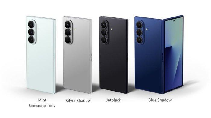 HARGA PRE-ORDER SAMSUNG- Tangkapan layar Samsung Galaxy Z Fold 7 dibekali 4 warna yang bisa dipilih dilansir dari samsung.com, Kamis (10/7/2025). Berikut