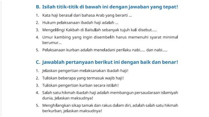 Soal PAI kelas 3 SD/MI halaman 227
