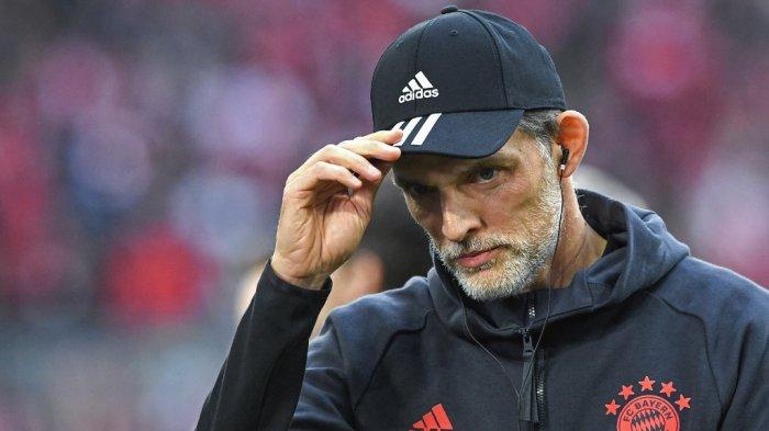 Pelatih Bayern Muenchen asal Jerman Thomas Tuchel saat pertandingan Bayern Munich vs Borussia Dortmund, 1 April 2023.