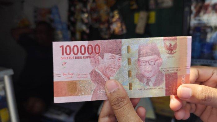 PEREDARAN UANG PALSU - Sejumlah pemilik warung di Tanjungpinang resah dengan peredaran uang diduga palsu pecahan Rp100 ribu yang belakangan ini terjadi