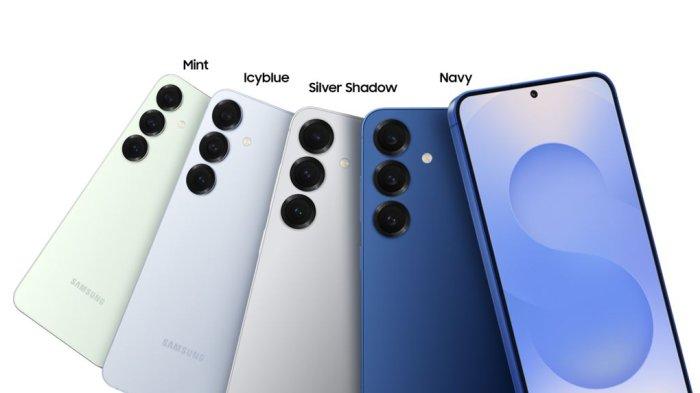 Variasi warna dari Samsung Galaxy S25 Series.