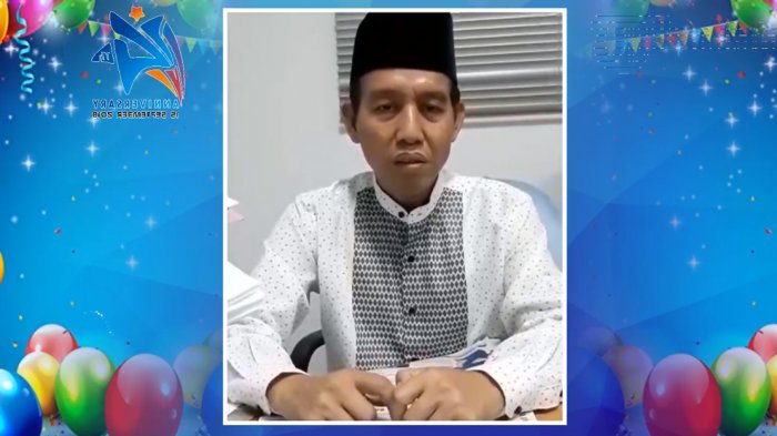 Anggota DPRD Kota Batam, Muhammad Musofa mengucapkan selamat ulangtahun Tribun Batam ke 14
