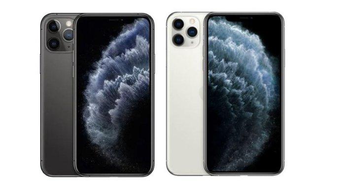 HARGA iPHONE 2025- Kolase iPhone 11 Pro max warna Hijau Temaram dan Perak dilansir dari apple.com, Sabtu (26/4/2025). Berikut harga HP iPhone 11 Pro Max yang dijual lebih murah dari iPhone 12.