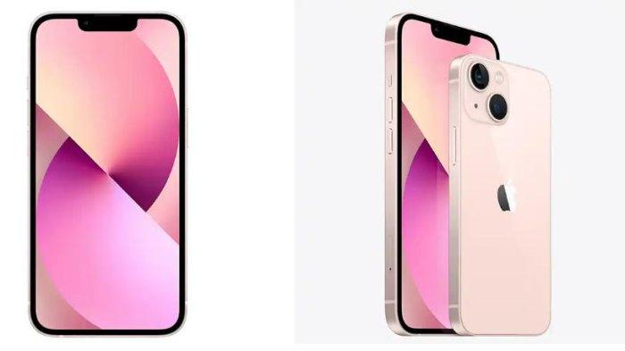 HARGA HP IPHONE- Tangkapan layar dari iBox Indonesia, Selasa (4/2/2025) iPhone 13 varian warna Pink. Harga HP iPhone 13 Pink yang dijual resmi di iBox Indonesia.