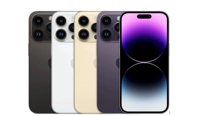 iPhone 14 Pro dengan variasai warna yang soft, Selasa (11/3/2025).