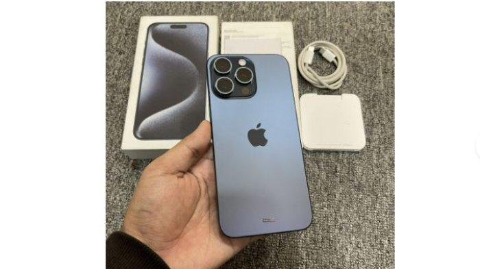 iPhone 15 Pro Max second iBox Indonesia.