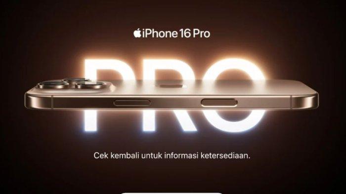 HARGA iPHONE TERBARU- Tangkapan layar iPhone 16 Pro dari Apple yang dijual di AS dilansir dari iBox, Rabu (12/3/2025). Berikut harga HP iPhone 16 Pro beserta silicone casenya.