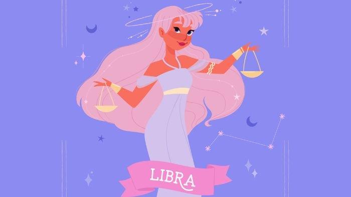 Ilustrasi Zodiak Libra