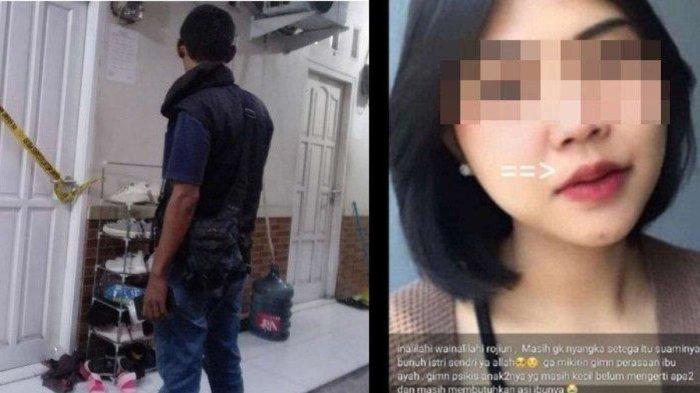 M (24), seoang mama muda yang tewas dibunuh sang suami, Minggu (10/9/2023). Aksi tersebut dilakukan di depan anak mereka yang masih balita.