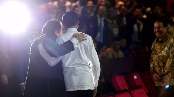 FOTO DOKUMENTASI./ Presiden Jokowi dan Surya Paloh.