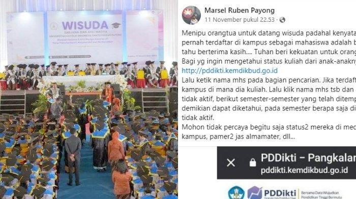 Berikut cerita viral mahasiswi gadungan tipu orang tuanya di Ruteng NTT. Datang ke wisuda padahal tidak pernah kuliah. Ia tega menipu selama 4 tahun.