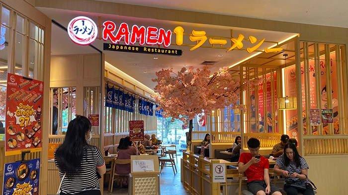 Ramen1 Transmart Pangkalpinang menyediakan kulineran ala Jepang di Bangka Belitung.