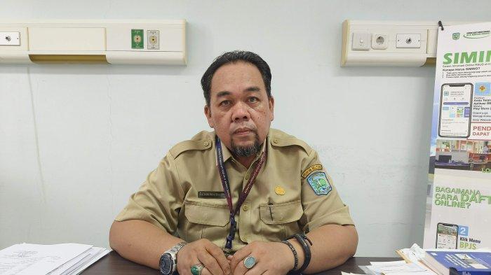 Kabid Pelayanan RSUD Marsidi Judono drg Ardhi Mirsa Ekaputra saat diwawancara.
