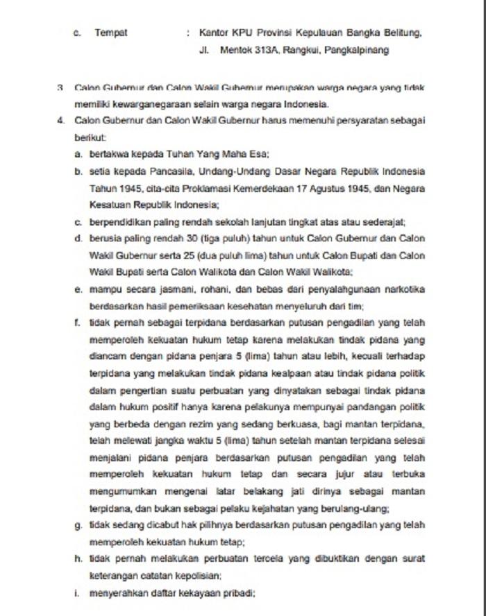 Pengumuman KPU NOMOR : 6 /PL.02.2-PU/19/2024, Hal 2
