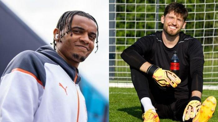 Kolase foto Manuel Akanji dan Gregor Kobel. 5 pemain termahal Timnas Swiss di Euro 2024, Manuel Akanji-Gregor Kobel raih nilai pasar beda tipis