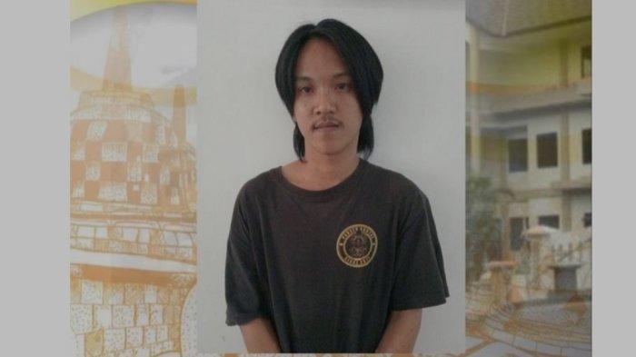 Alfarel Lazuardi (22), tersangka begal payudara siswi-siswi SMP di Semarang.