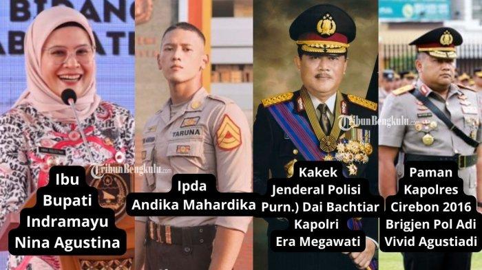 Profil dan biodata Andika Mahardika Ramadhan, anak Bupati Indramayu Nina Agustina dan cucu Jenderal Polisi (Purn.) Dai Bachtiar, Kapolri era Presiden Megawati.