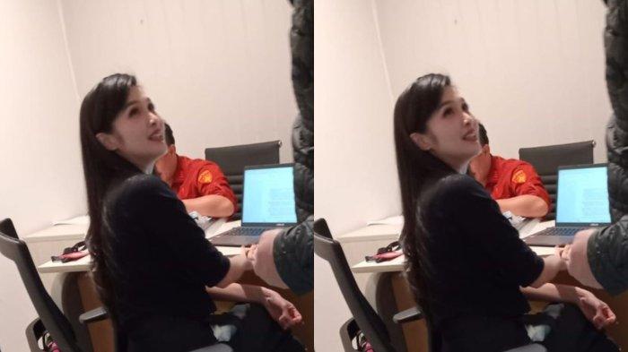 Artis Sandra Dewi memenuhi panggilan pemeriksaan Kejagung pada Rabu (15/5/2024).