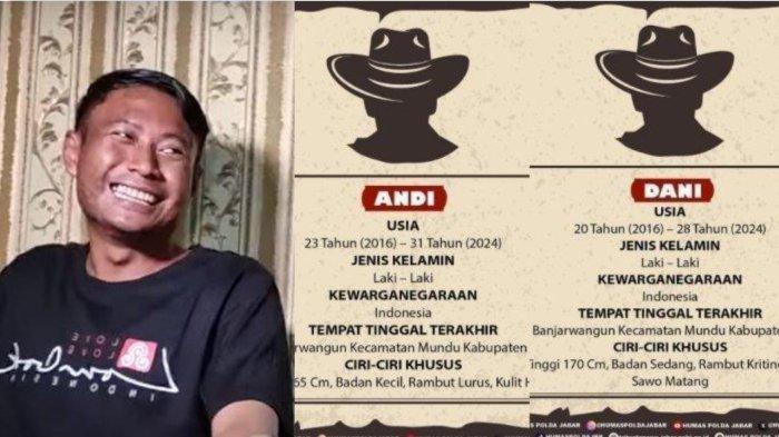 Dede (kiri), saksi kasus Vina Cirebon mengatakan tidak perlu mencari DPO karena sebenarnya tidak ada.