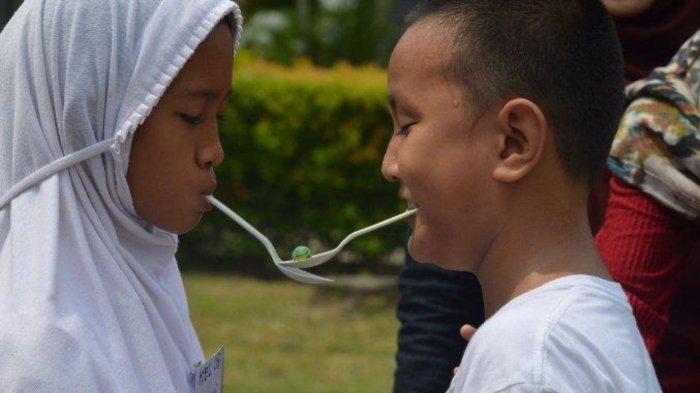 Ilustrasi Balap Kelereng