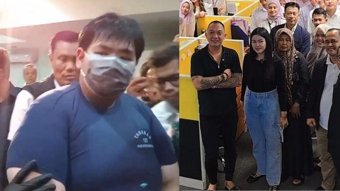 Kolase foto George Sugama Halim (kiri) dan Dwi Ayu (kanan).