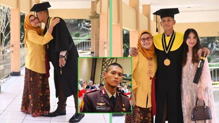 Ipda Andika Mahardika Ramadhan, putra Bupati Indramayu Nina Agustina Bachtiar, cucu mantan Kapolri Jenderal Polisi (Purn.) Dai Bachtiar yang kini menjadi perwira polisi.