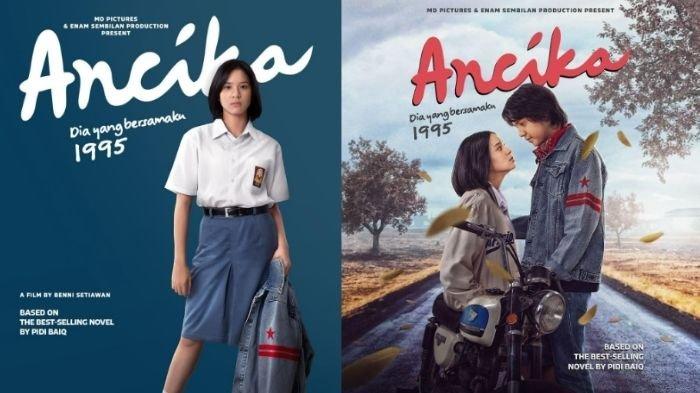 Kolase Film Ancika: Dia yang Bersamaku 1995.