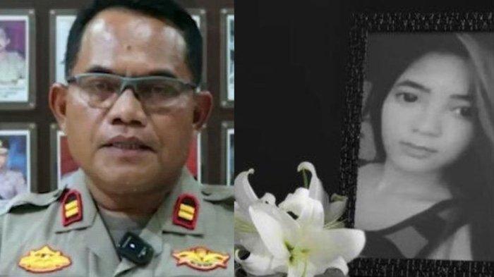 Kolase Iptu Rudiana ayah Eky (kiri) dan Foto Almarhum Vina (kanan).